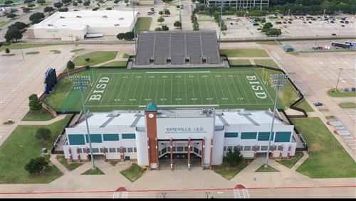 aerial picture of the Fine Arts and Athletics Complex